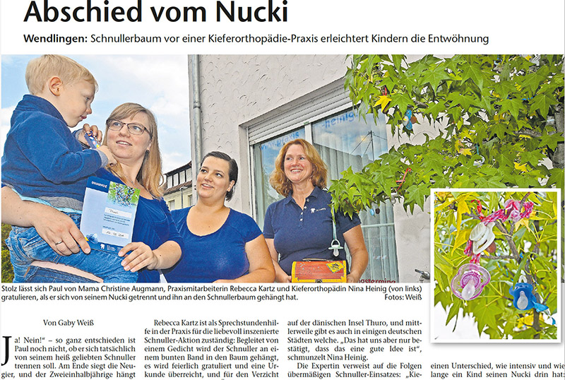 Unser Schnullerbaum